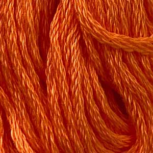 刺繍糸　オレンジ